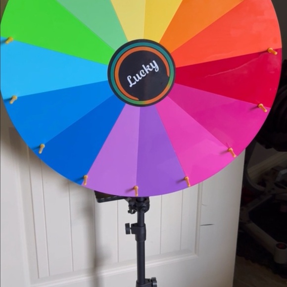 Colorful Prize Wheel